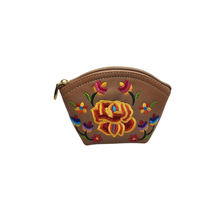 Load image into Gallery viewer, Embroidered Leather Purse
